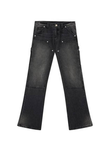 Denim Pants PA0143FB B1H02E 02FK Free Faded Black - ISABEL MARANT - BALAAN 1