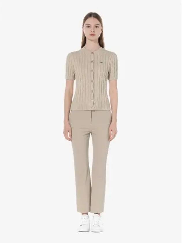 Women s semi bootcut slacks HF7645 54G IXQ domestic product GQ2N24022818108 - LACOSTE - BALAAN 1