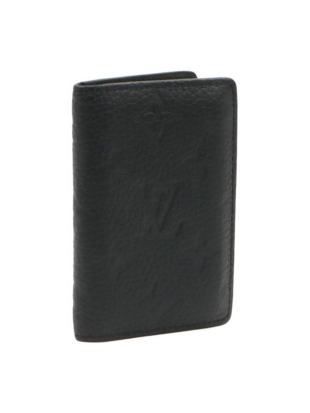 Black Taurillon Empreinte Leather Pocket Organizer Card Holder M69044 - LOUIS VUITTON - BALAAN 4