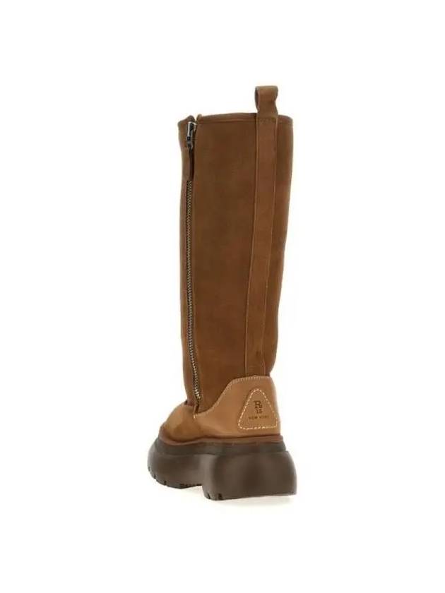 Platform suede high boots WS066S137ALIGHTBROWN - R13 - BALAAN 3