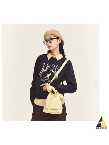 WH quilted bucket bag 3963 yellow - KANGOL - BALAAN 1