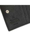 ORB Logo Half Wallet Black - VIVIENNE WESTWOOD - BALAAN 6