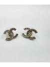 Metal Earrings Diamantes & Gold Crystal - CHANEL - BALAAN 4