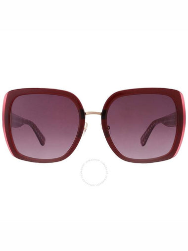 Kate Spade Burgundy Shaded Sport Ladies Sunglasses KIMBER/G/S 0C9A/3X 56 - KATE SPADE - BALAAN 1