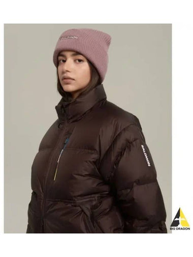 YouTuber Jundeok Pick Contour Down Jacket W LC2581200 - SALOMON - BALAAN 1