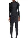 Women's Spandex Short Dress Black - BALENCIAGA - BALAAN 3