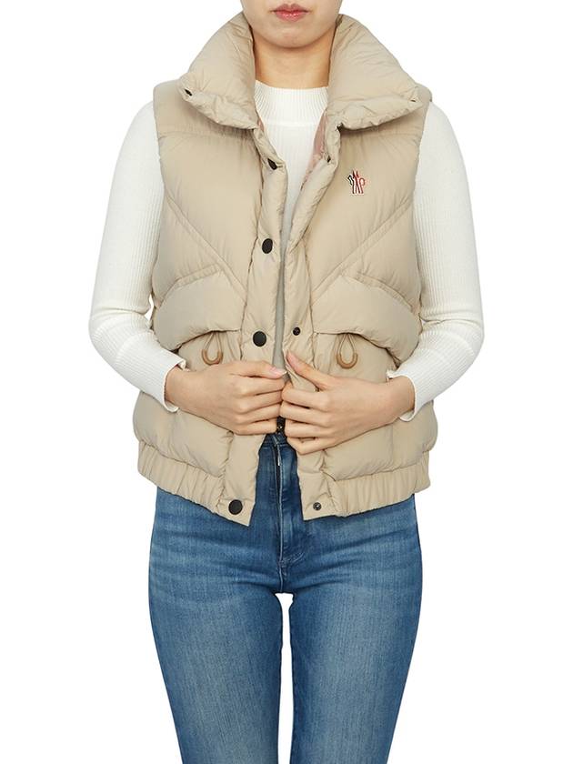 Grenoble Women s Padded Vest 1A00019 53862 20G - MONCLER - BALAAN 5