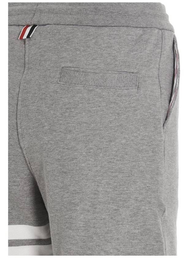 Men's Classic Loopback Engineered 4-Bar Sweatpants Light Grey - THOM BROWNE - BALAAN 5