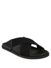 Cross Webbing Strap Sandals Black - GIVENCHY - BALAAN 3