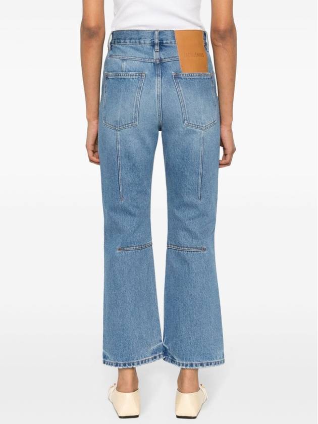 Le De Nimes Court Straight Jeans Blue - JACQUEMUS - BALAAN 5