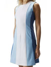 Women's Jasmine A-Line Golf Short Dress Airy Blue - J.LINDEBERG - BALAAN 3