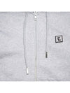 Back Logo  Zip-Up Hoodie Grey - WOOYOUNGMI - BALAAN 6