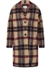 Wool Check Gabrielle Single Coat - ISABEL MARANT ETOILE - BALAAN 2