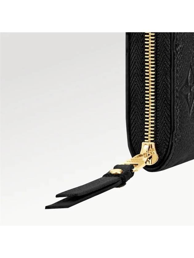 Monogram Empreinte Zipper Coin Wallet Black - LOUIS VUITTON - BALAAN 3