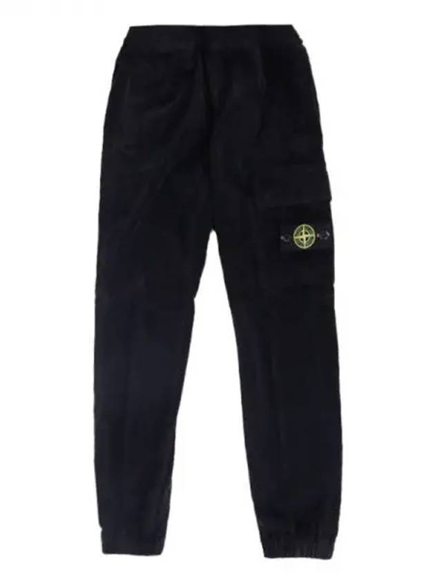 Kids Wappen Patch Cargo Pants Black - STONE ISLAND - BALAAN 2