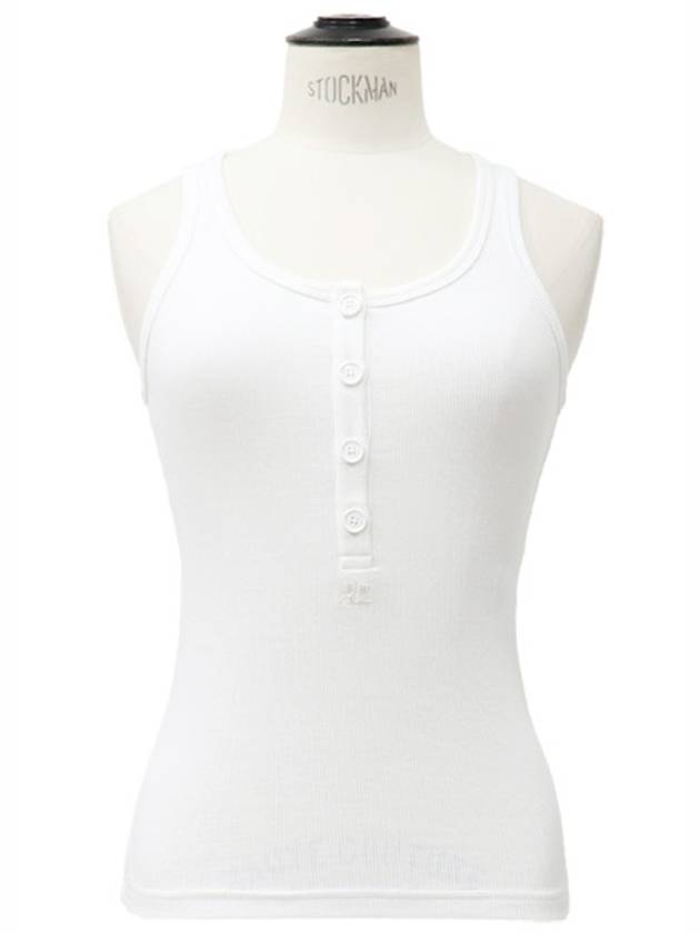 Courr ges white tank top - COURREGES - BALAAN 1