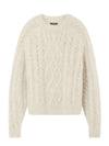 Thomas Mohair Knit Top Beige - ISABEL MARANT - BALAAN 1