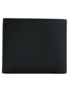 Logo East West Half Wallet Black - SAINT LAURENT - BALAAN 3