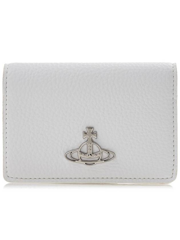 ORB Logo Card Wallet White - VIVIENNE WESTWOOD - BALAAN 2