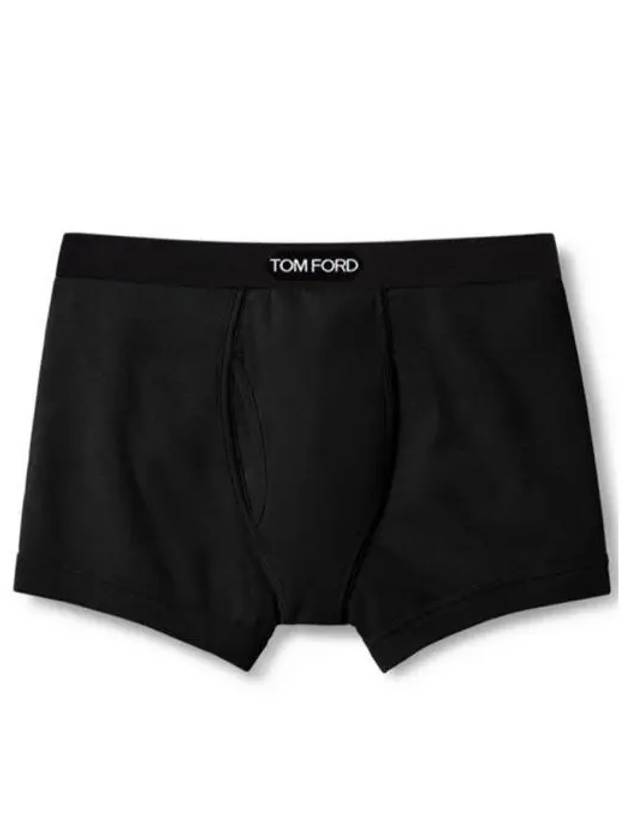 Men's Classic Fit Boxer Briefs Black - TOM FORD - BALAAN 2