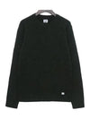 12Th Anniversary Mini Logo Patch Knit Top Dark Green - CP COMPANY - BALAAN 3