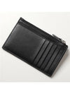 Everyday Logo Zipper Card Wallet Black - BALENCIAGA - BALAAN.