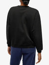 Boke Flower Embroidery Cotton Sweatshirt Black - KENZO - BALAAN 6