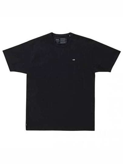 Short Sleeve T-Shirt VN0A49R7 BLK1 Black - VANS - BALAAN 2