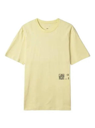 peak t shirt light yellow - OAMC - BALAAN 1