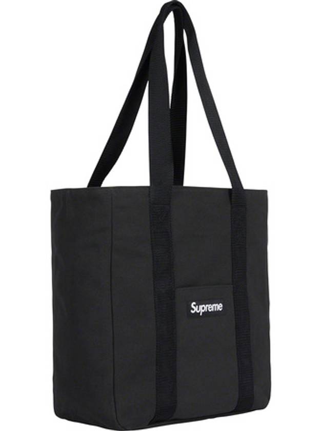 Canvas Tote Black Canvas Tote Black - SUPREME - BALAAN 2