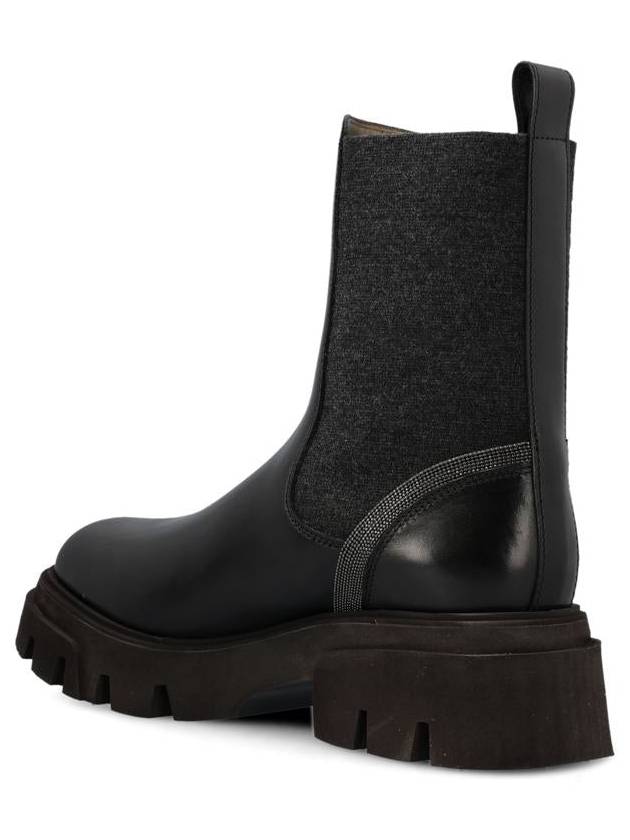 Leather Boots MZIDG2535C101 - BRUNELLO CUCINELLI - BALAAN 4