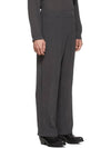 Gray crepon viscose slacks - OUR LEGACY - BALAAN 3