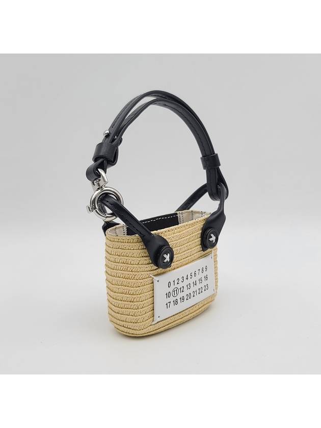 Cellulose Weave Micro Shoulder Bag Beige - MAISON MARGIELA - BALAAN 3