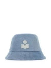 Haley Embroidered Logo Bucket Hat Light Blue - ISABEL MARANT - BALAAN 2