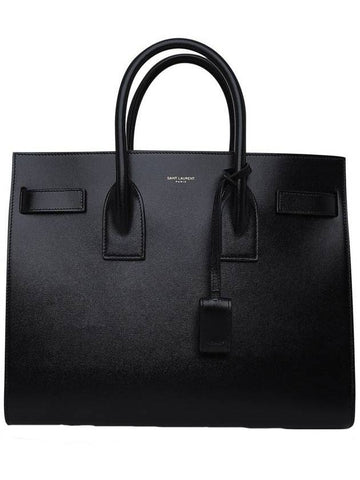 Sac De Jour Classic Small Tote Bag Black - SAINT LAURENT - BALAAN 1