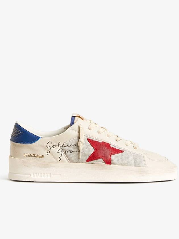 Stardan Blue Top Low Top Sneakers Ivory - GOLDEN GOOSE - BALAAN 2