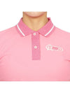 Golf wear women s collar short sleeve t shirt MLW 3B AP08 PINK - MARK & LONA - BALAAN 7