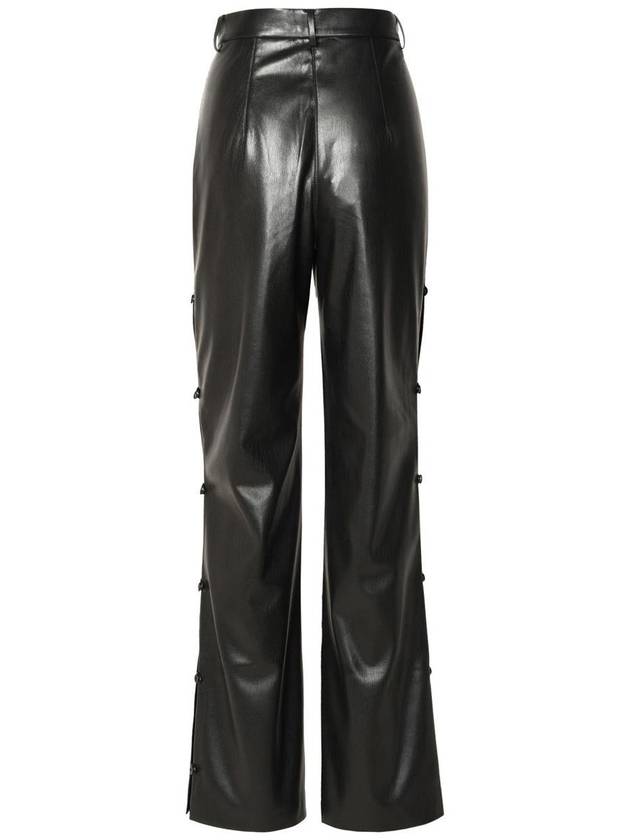 Nanushka 'Felina' Black Polyester Pants - NANUSHKA - BALAAN 3