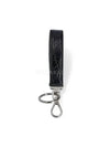 Leather Key Holder Black - PRADA - BALAAN 2