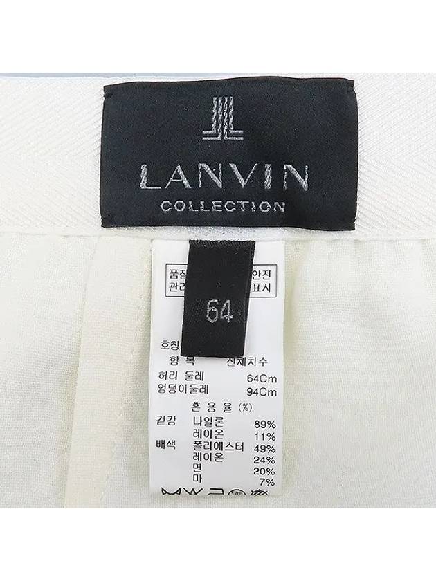 Ivory color flower pattern women s two piece - LANVIN - BALAAN 6