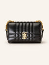 Lola Silver Quilted Shoulder Bag Black - BURBERRY - BALAAN 3