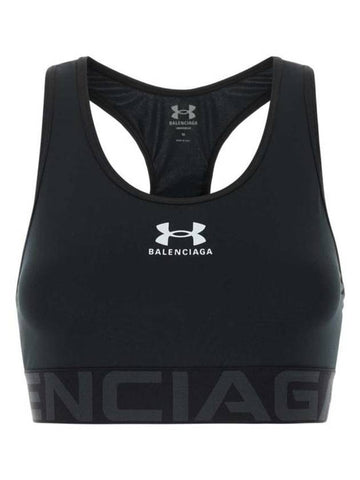 Technical Jersey Bra Black - BALENCIAGA - BALAAN 1