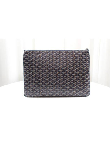 Sena MGM Navy Clutch SENAT2MGMTY12CL12P - GOYARD - BALAAN 1