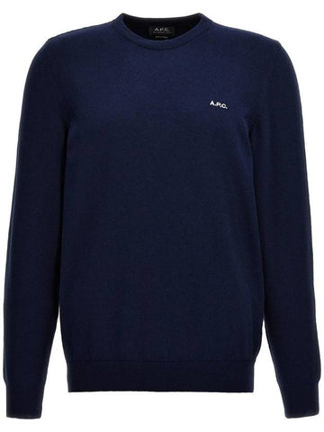 Mayeul Crewneck Sweatshirt Navy - A.P.C. - BALAAN 1