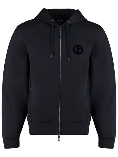 Giorgio Armani Full Zip Hoodie - GIORGIO ARMANI - BALAAN 1