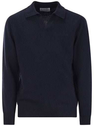 Cashmere blend jumper with polo neck - MC 2 SAINT BARTH - BALAAN 1