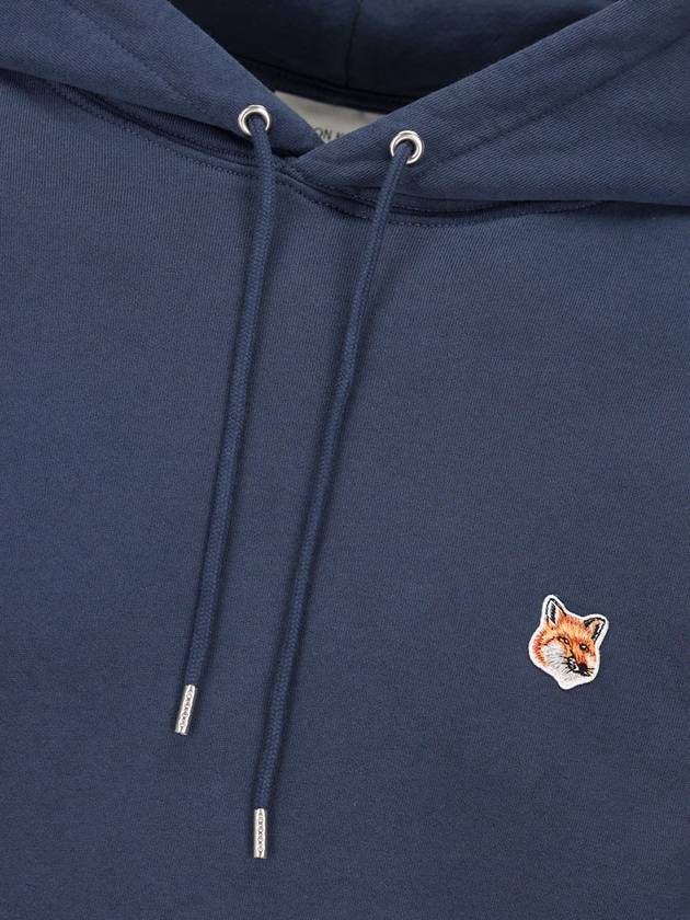 Fox Head Patch Regular Hoodie Navy - MAISON KITSUNE - BALAAN 4