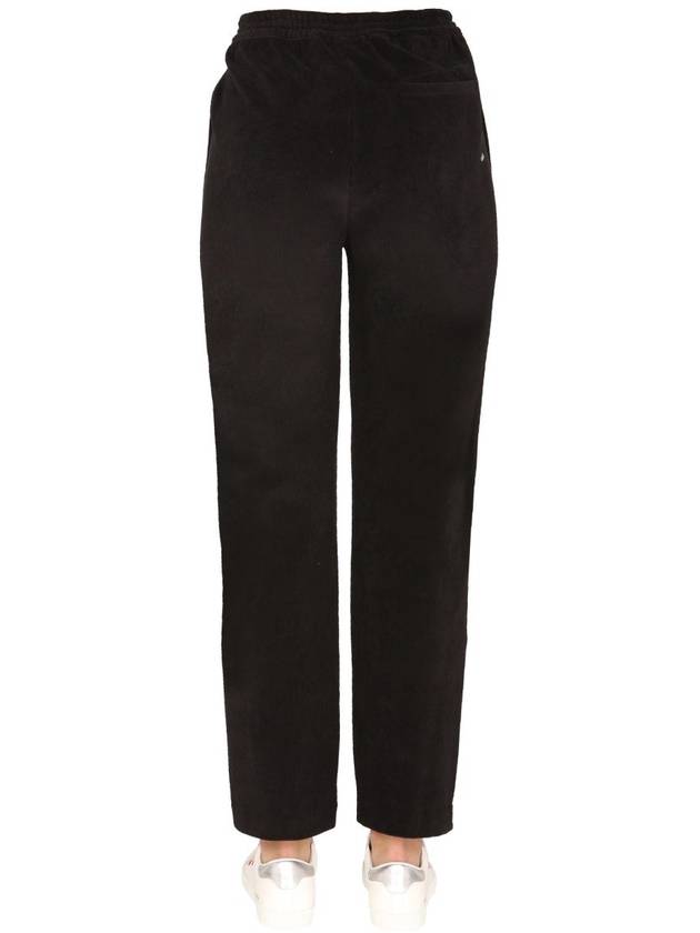 Women's Line Cotton Track Pants Black - DSQUARED2 - BALAAN 5