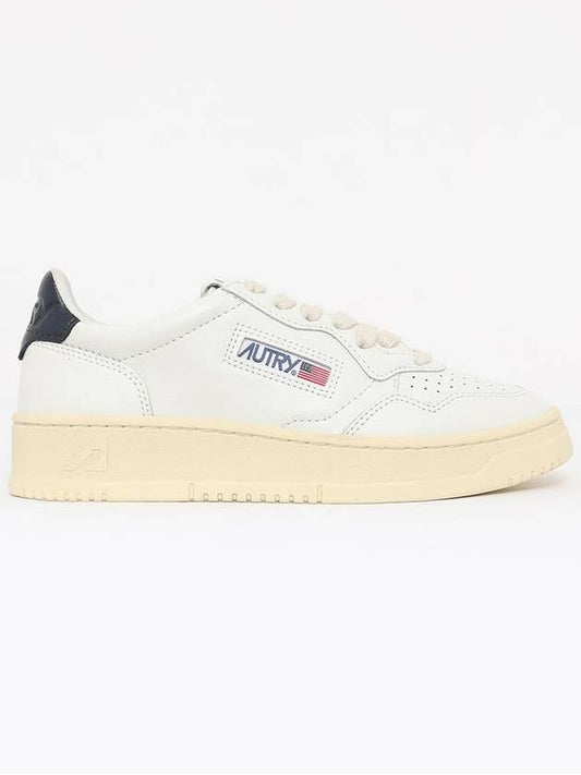 Medalist Black Heel Tab Low Top Sneakers White - AUTRY - BALAAN 2