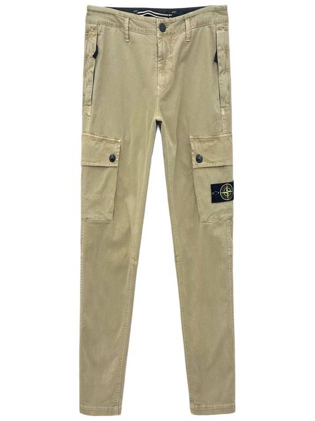 Compass Badge Cargo Straight Pants Navy - STONE ISLAND - BALAAN 2